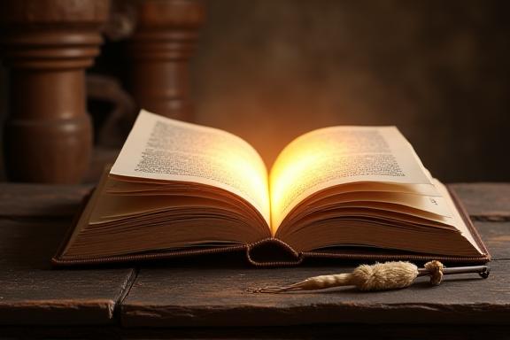 Ein offenes Buch, das eine Geschichte symbolisiert.